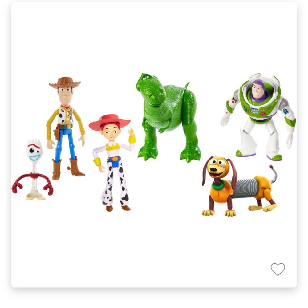 Target Exclusive Disney Pixar Toy Story Friends Figures